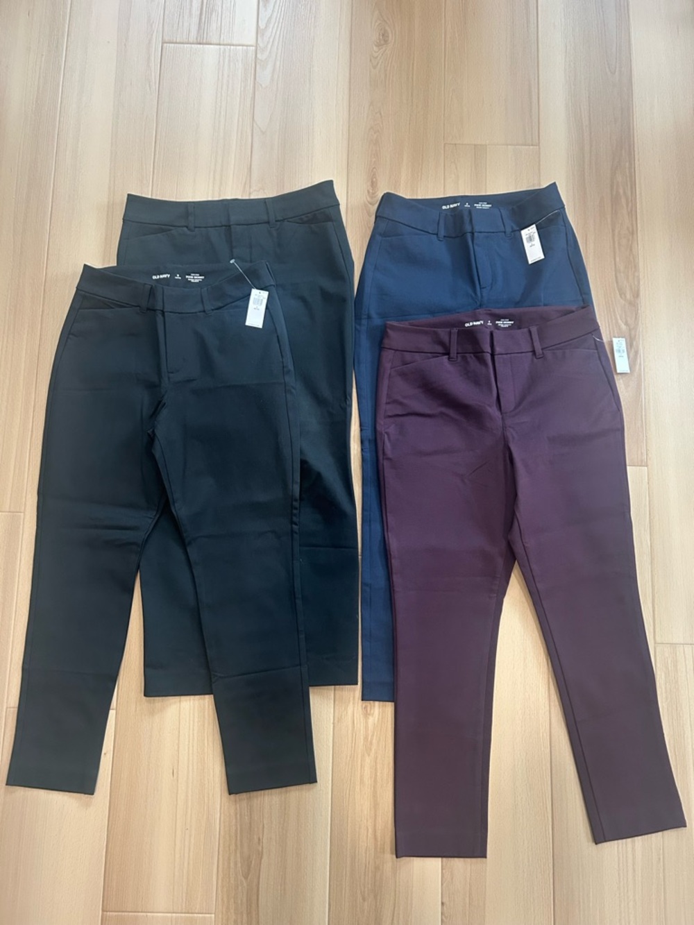 Old Navy Pixie skinny pants High Rise Size 6 Petite (4 Pant Bundle)